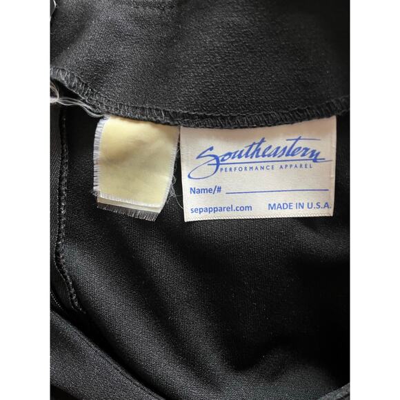 Southeastern Performance Apparel Black Flutter-Sleeve Maxi Dress - Picture 7 of 9